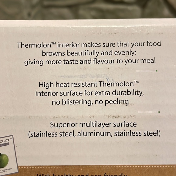 Kitchen New In A Box The Original Green Pan 1 Quart Nonstick Sauce Pan 55 Inches Poshmark